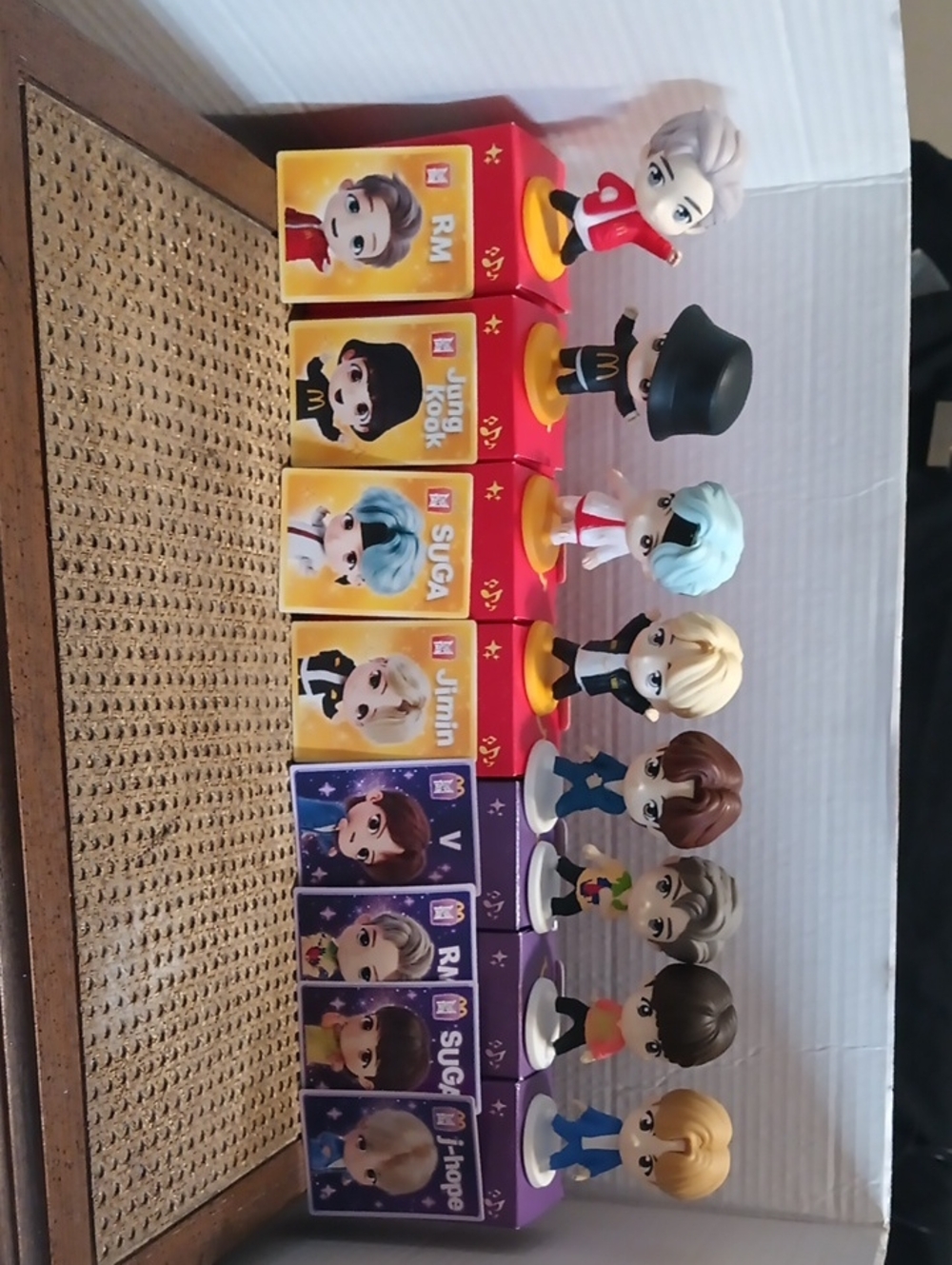 McDonald's Tiny Tan Collectible Figure Set